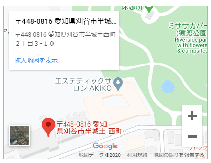 サンマンションアトレ刈谷ミササガパーク地図