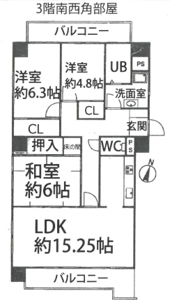 303間取り図