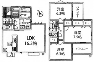 間取図のコピー
