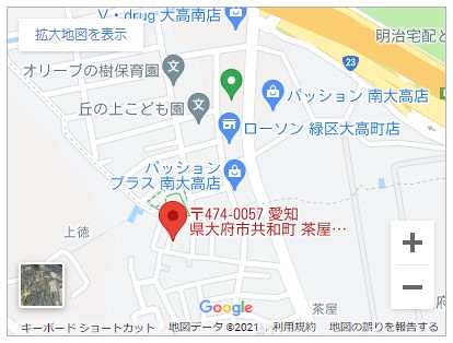 大府市共和町茶屋【全1邸】地図