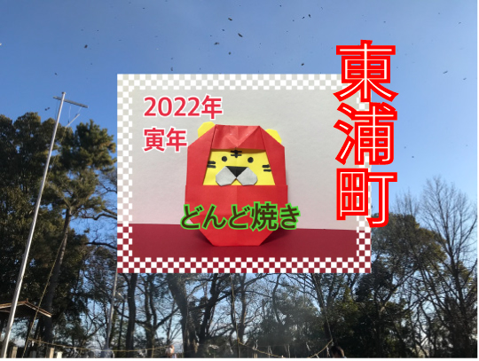 東浦町入海神社どんど焼き