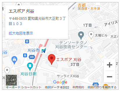 エスポア刈谷地図