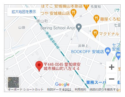 横山町地図