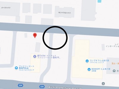 豊明市新田町1期【全4棟】地図