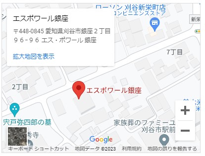 エスポワール銀座地図