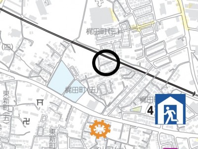 大府市梶田町五丁目【全1邸】ハザードマップ