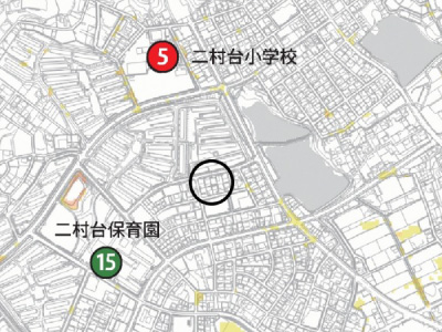 豊明市二村台5期【全2棟】ハザードマップ