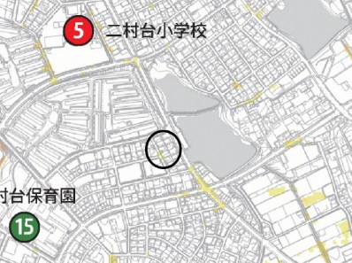 豊明市二村台四丁目【全2棟】ハザードマップ