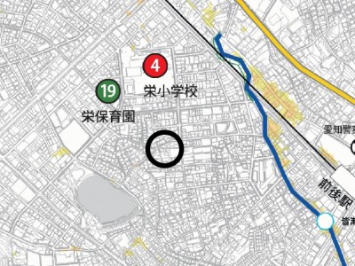 豊明市新栄町三丁目【全5棟】ハザードマップ