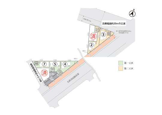 安城市姫川町配置図-540