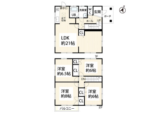 高浜市本郷町 平面図-540