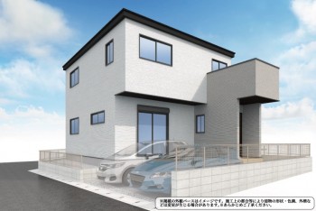 1号棟　パース図