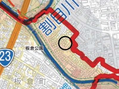 刈谷市野田町北菰神【全2棟】ハザードマップ