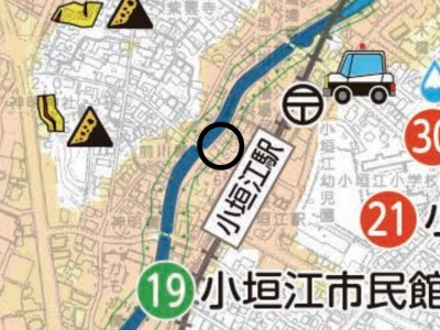 刈谷市小垣江町下半ノ木【全1邸】ハザードマップ