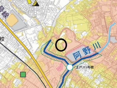 豊明市阿野町2期【全2棟】ハザードマップ