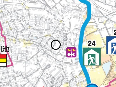 大府市横根町羽根山【全2棟】ハザードマップ