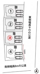 4号棟　配置図