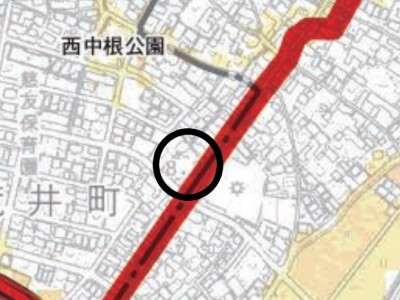 刈谷市荒井町二丁目【全3棟】ハザードマップ