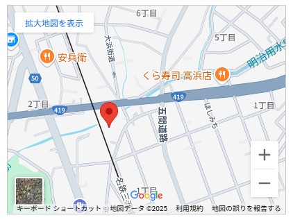 高浜市沢渡町新築分譲　案内図