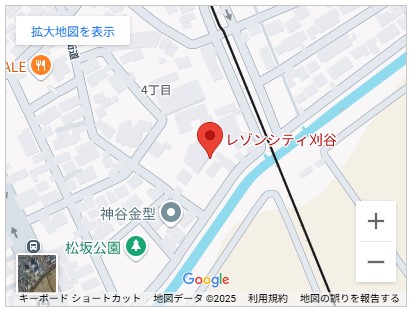 レゾンシティ刈谷マップ