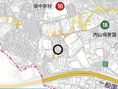 豊明市栄町新左山【全2棟】ハザードマップ