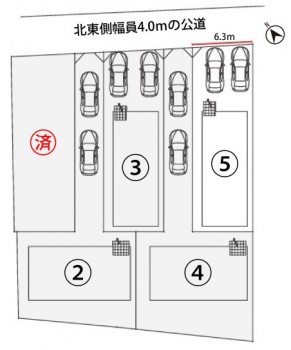 5号棟　配置図