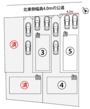 5号棟　配置図
