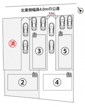 4号棟　配置図