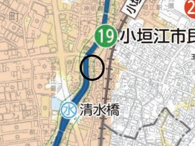 刈谷市小垣江町清水【全1邸】ハザードマップ