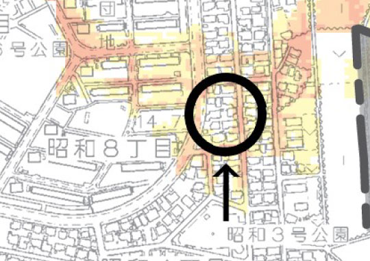 知立市洪水ハザードマップ-540