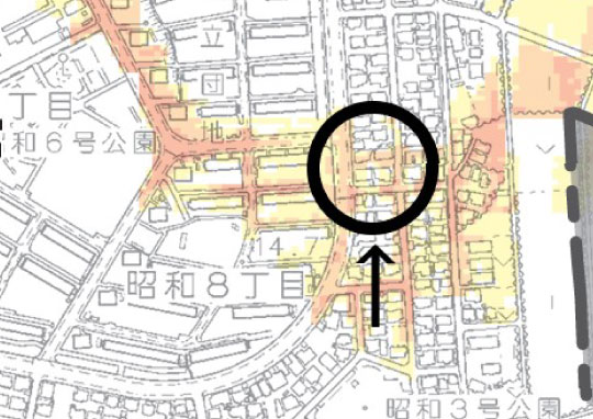 知立市洪水ハザードマップ-540