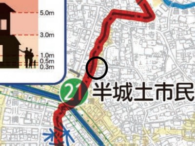 刈谷市野田町西屋敷【全2棟】ハザードマップ