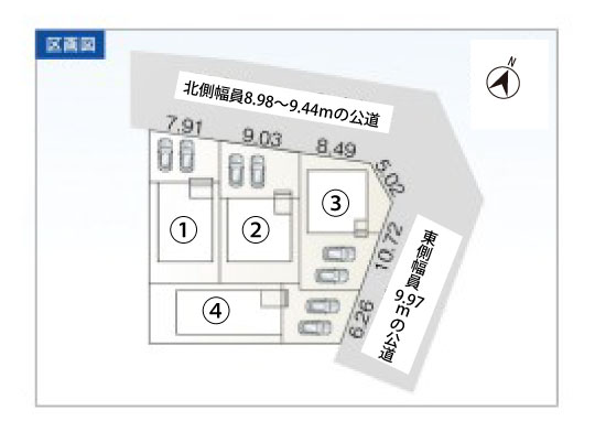 碧南市照光町配置図-540