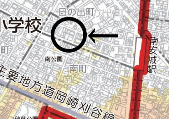 安城市水害ハザードマップ-540