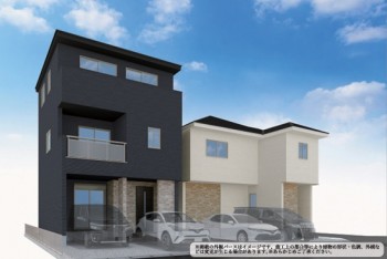 2号棟　パース図