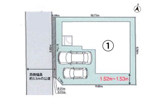 安城市今池町 区画図-540