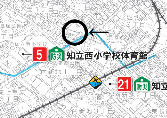 知立市洪水ハザードマップ-540